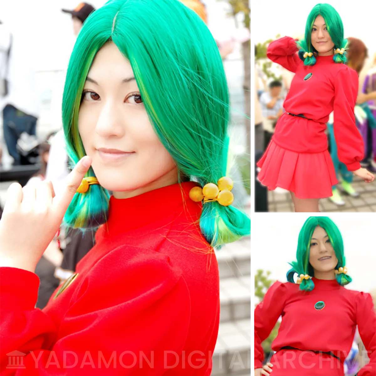 くいな様『ヤダモン』コスプレ。コミックマーケット72(2007年撮影) Cosplay by Kuina. Comic Market 72, 2007.