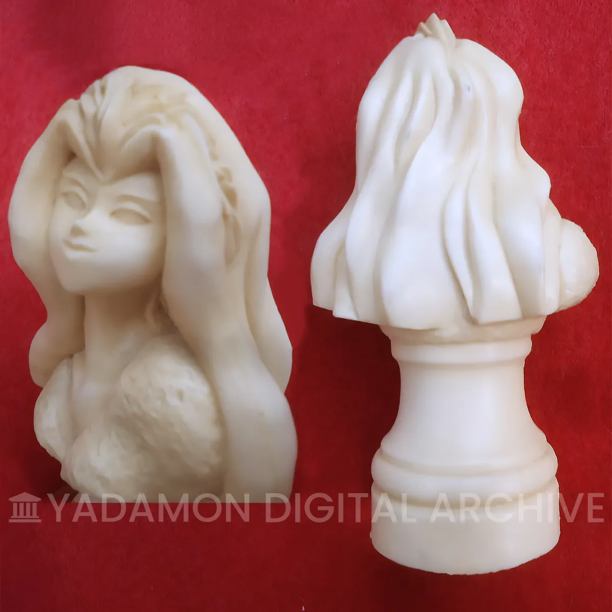 作者不明. ガレージキット 魔女の森の女王 胸像. A resin bust, Queen of Forest of Witch