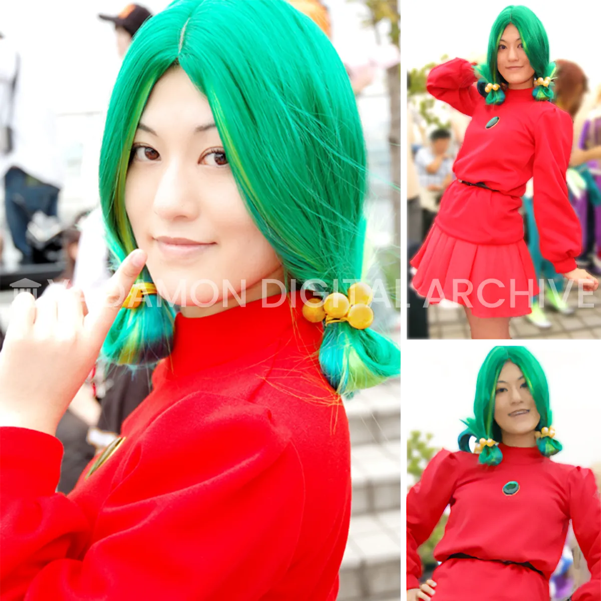 くいな様『ヤダモン』コスプレ。コミックマーケット72（2007年撮影） Cosplay by Kuina. Comic Market 72, 2007.