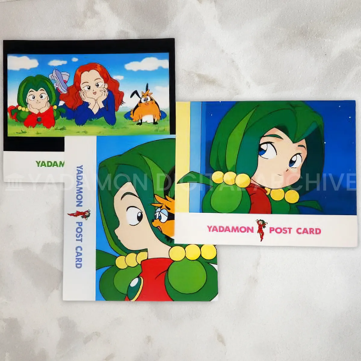 ヤダモンめくり YADAMON WEEKLY CALENDER 1993 アニメージュ1月号ふろく（ポストカード）/Animage, January 1993 issue  Yadamon Mekuri (postcard)